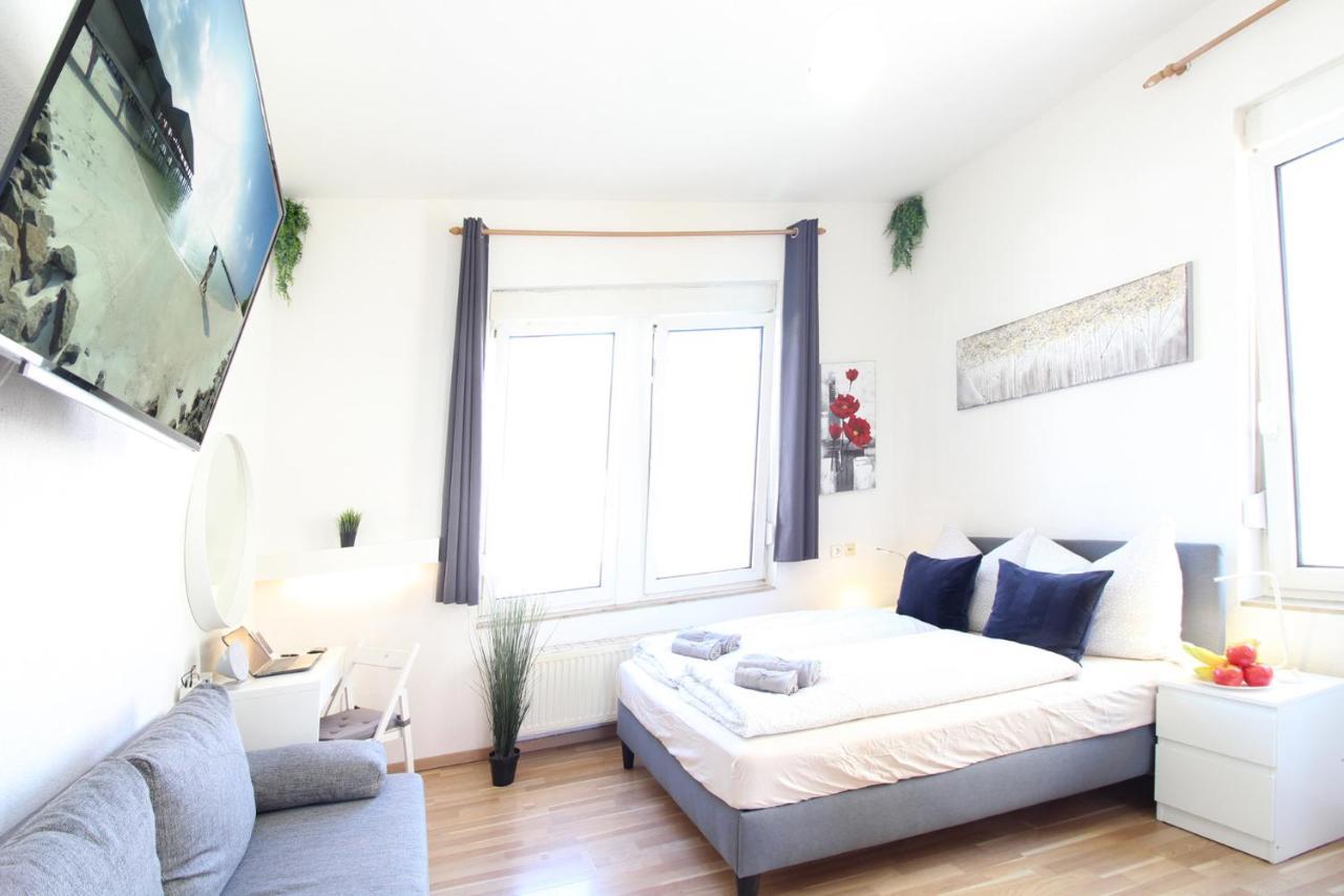 Downtown Apartments Ulm - Im Herzen Von Ulm & Komfortable Boxspringbetten 外观 照片